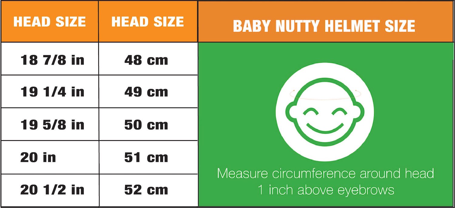 Nutcase Baby Nutty Helmet SIZES