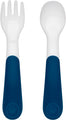 Oxo Tot On-The-Go Fork + Spoon Set - Navy