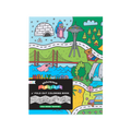 Ooly USA Road Trippin' Panorama Coloring Book