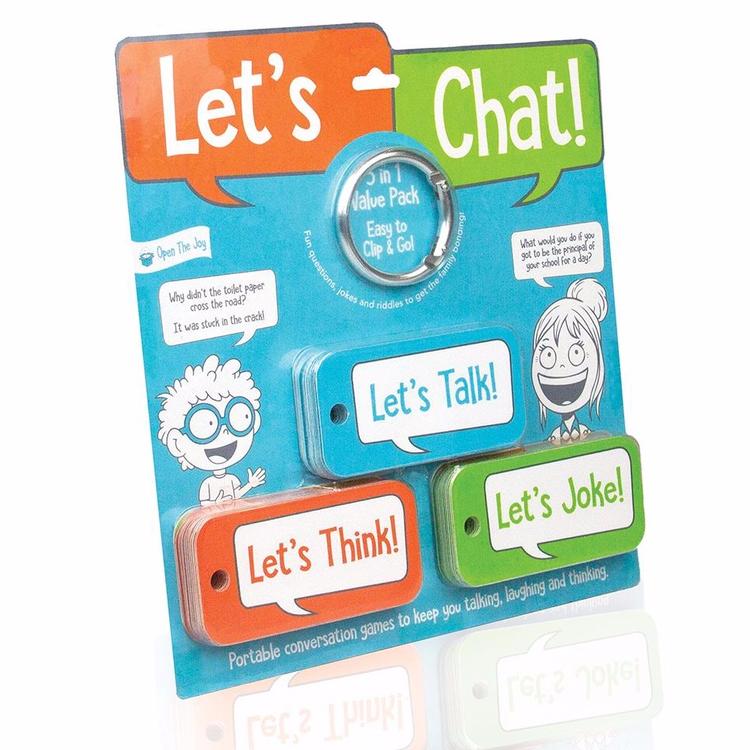 Open the Joy - Let's Chat Cards