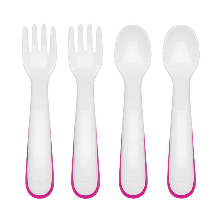 OXO Tot Plastic Fork and Spoon Multipack