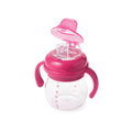 OXO Tot Transitions Soft Spout Sippy Cup With Removable Handles (6 oz) - Pink