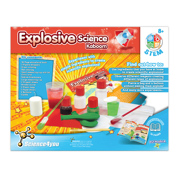 Play Monster Science For You Explosive Science Kaboom