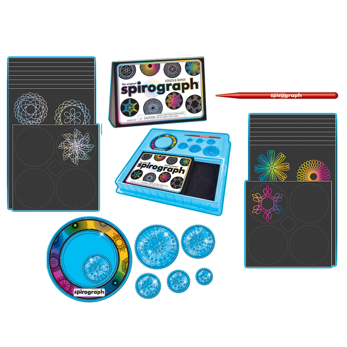Play Monster - Spirograph Scratch and Shimmer
