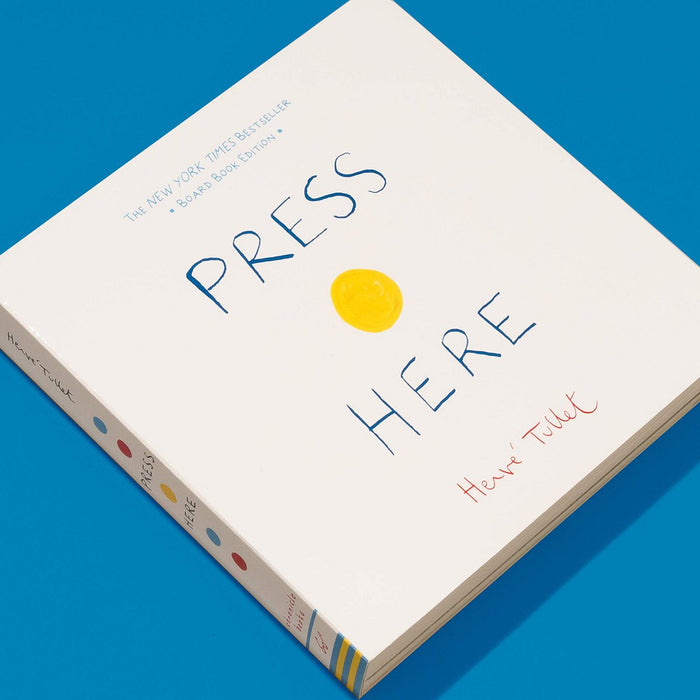 Press Here Board Book by Herve Tullet