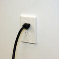 Qdos Self-Closing Outlet Cover - White
