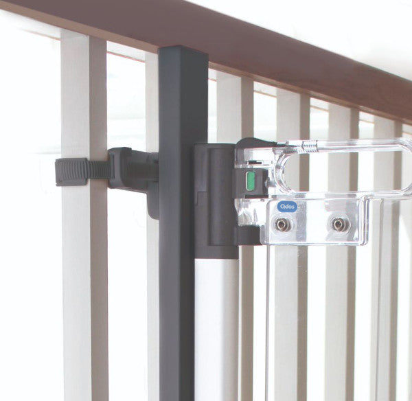 Qdos Universal Stair Mounting Adapter For Baby Gates - Slate