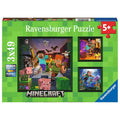 Ravensburger Minecraft Biomes Three 49-Piece Puzzles