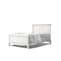 Romina Antonio Full Bed with Solid Headboard - Solid White