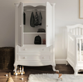 Romina Cleopatra Armoire - Solid White