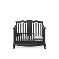 Romina Cleopatra Convertible Crib with Open Back Panel - Espresso