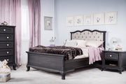 Romina Cleopatra Full Bed with Tufted Headboard