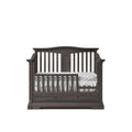 Romina Imperio Convertible Crib with Open Back Panel - Oil Grey