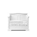 Romina Imperio Convertible Crib with Solid Back Panel - Solid White