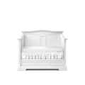 Romina Imperio Convertible Crib with Solid Back Panel - Solid White