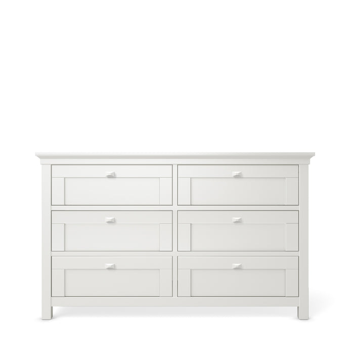 Romina Karisma Double Dresser - Solid White
