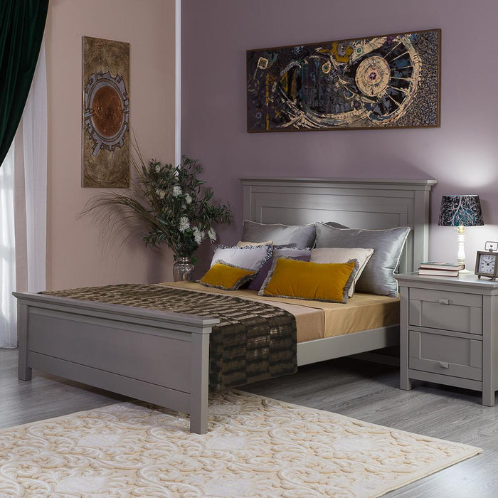 Romina Karisma Full Bed with Solid Back Panel