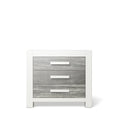 Romina Ventianni Single Dresser - Solid White / Silver Frost