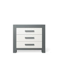 Romina Ventianni Single Dresser - Washed Grey / Solid White