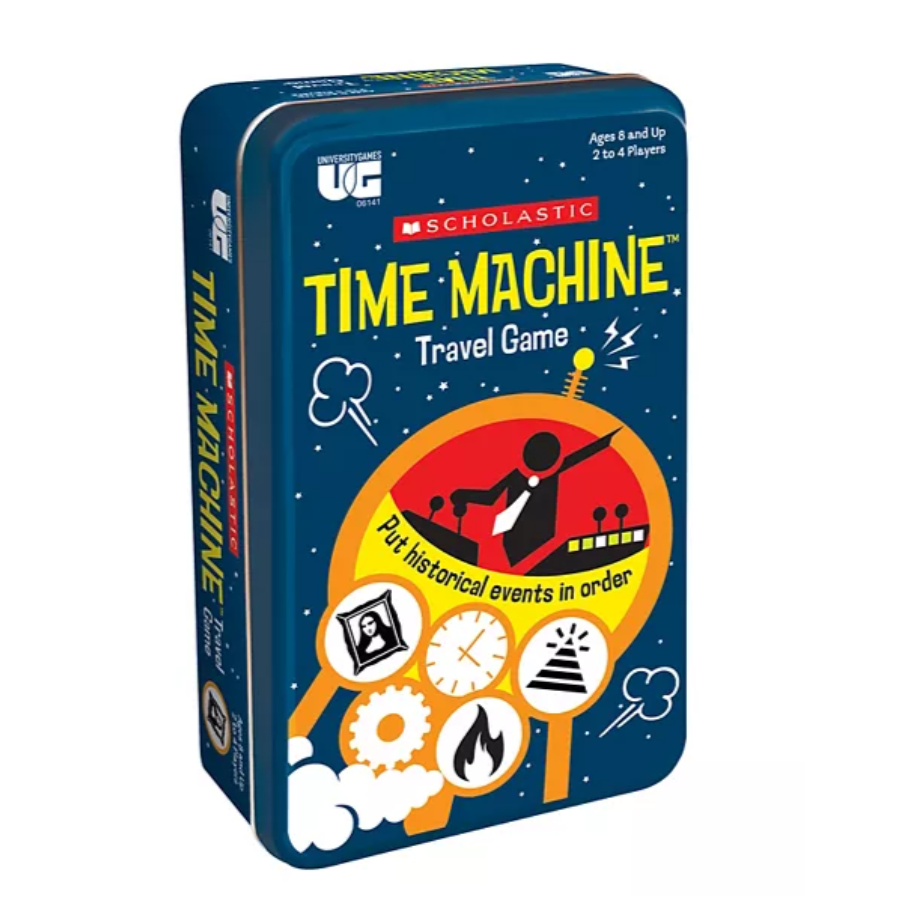 Scholastic Time Machine Game Tin