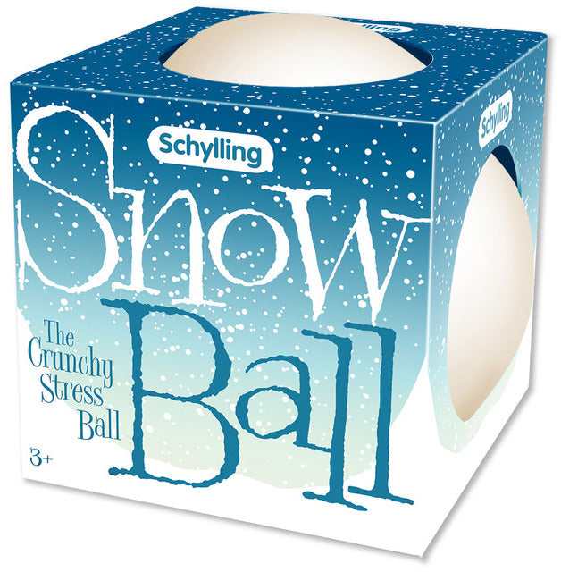 Schylling Snow Ball Crunchy Stress Ball