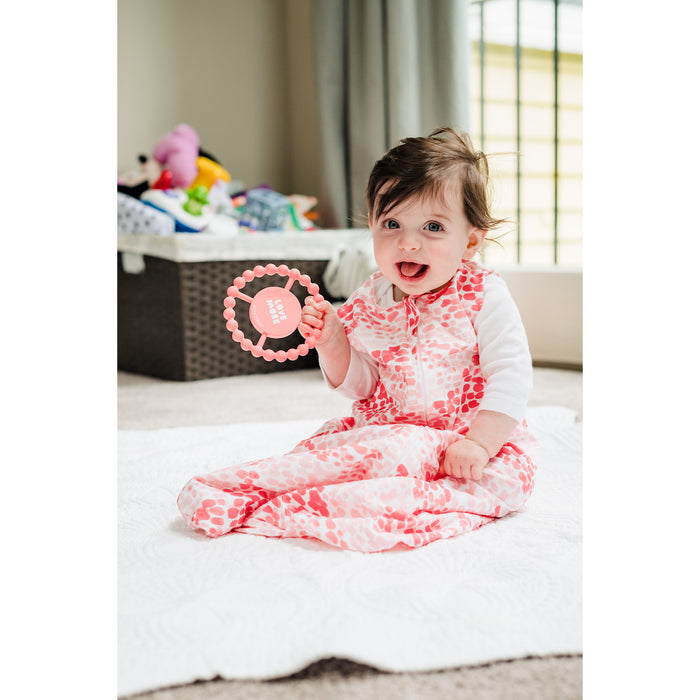Sora Baby Premium Cotton Jersey Sleepsack - Ombre Dots Pink
