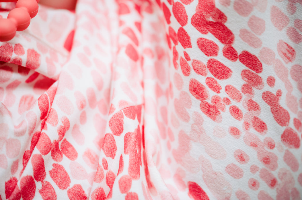 Sora Baby Premium Cotton Jersey Sleepsack - Ombre Dots Pink