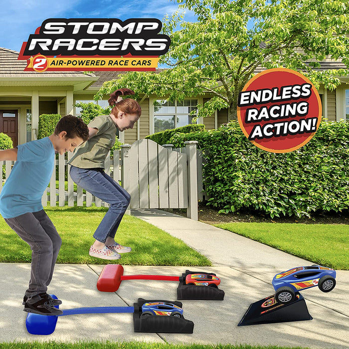 Stomp Rockets Dueling Stomp Racers