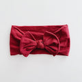 Sugar and Maple Baby Classic Bow Headband - Red