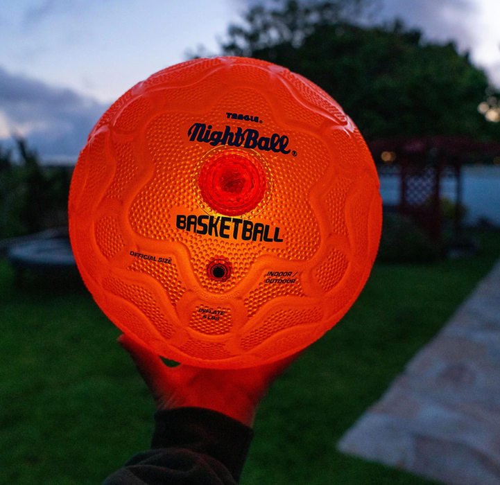 Tangle NightBall Basketball Orange