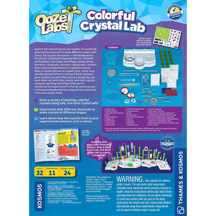 Thames and Kosmos Ooze Labs Colorful Crystal Lab