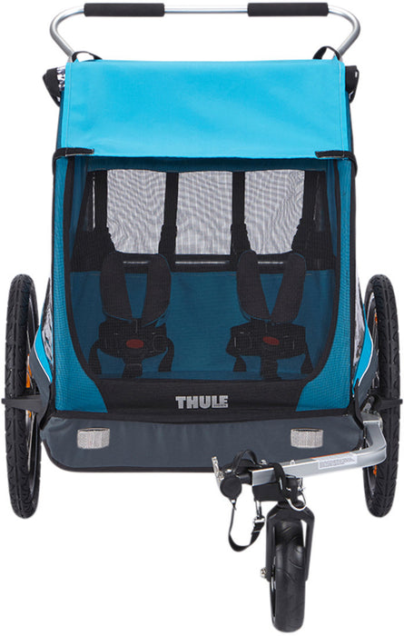 Thule - Coaster XT Bicycle Trailer and Stroller - Blue