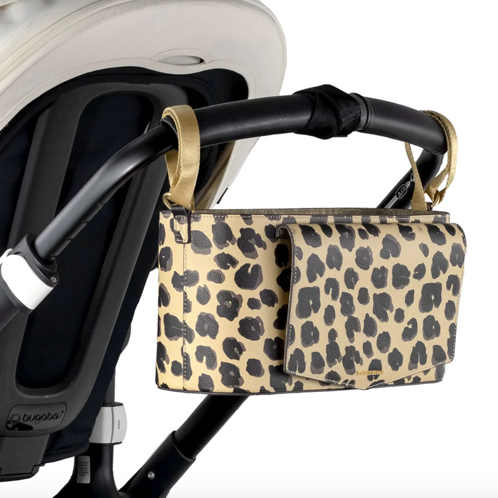 TWELVElittle Peek-A-Boo Stroller Caddy - Leopard