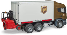 Bruder UPS Logistics Truck with Forklift